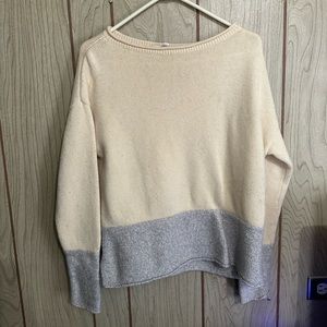 Athleta Brindle Border Wool Pullover